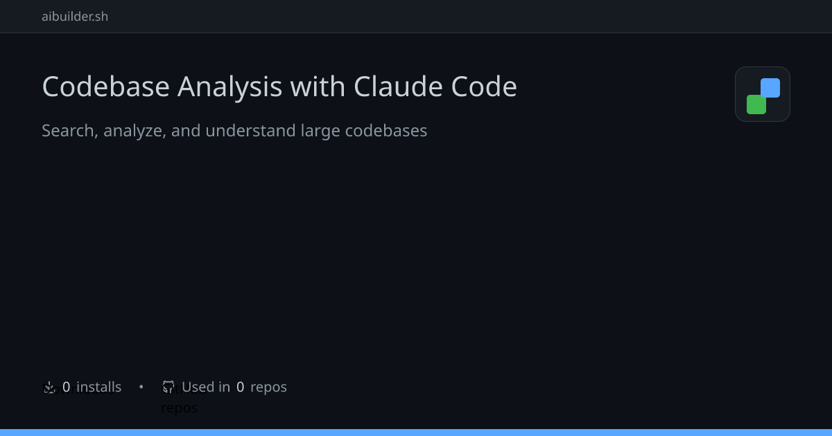 Codebase Analysis with Claude Code | aibuilder.sh